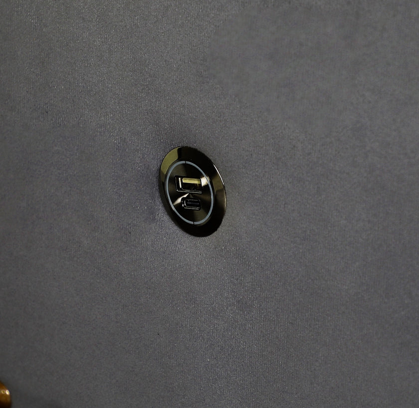 Image of the Belgravia Ottoman Bed Frame's usb port