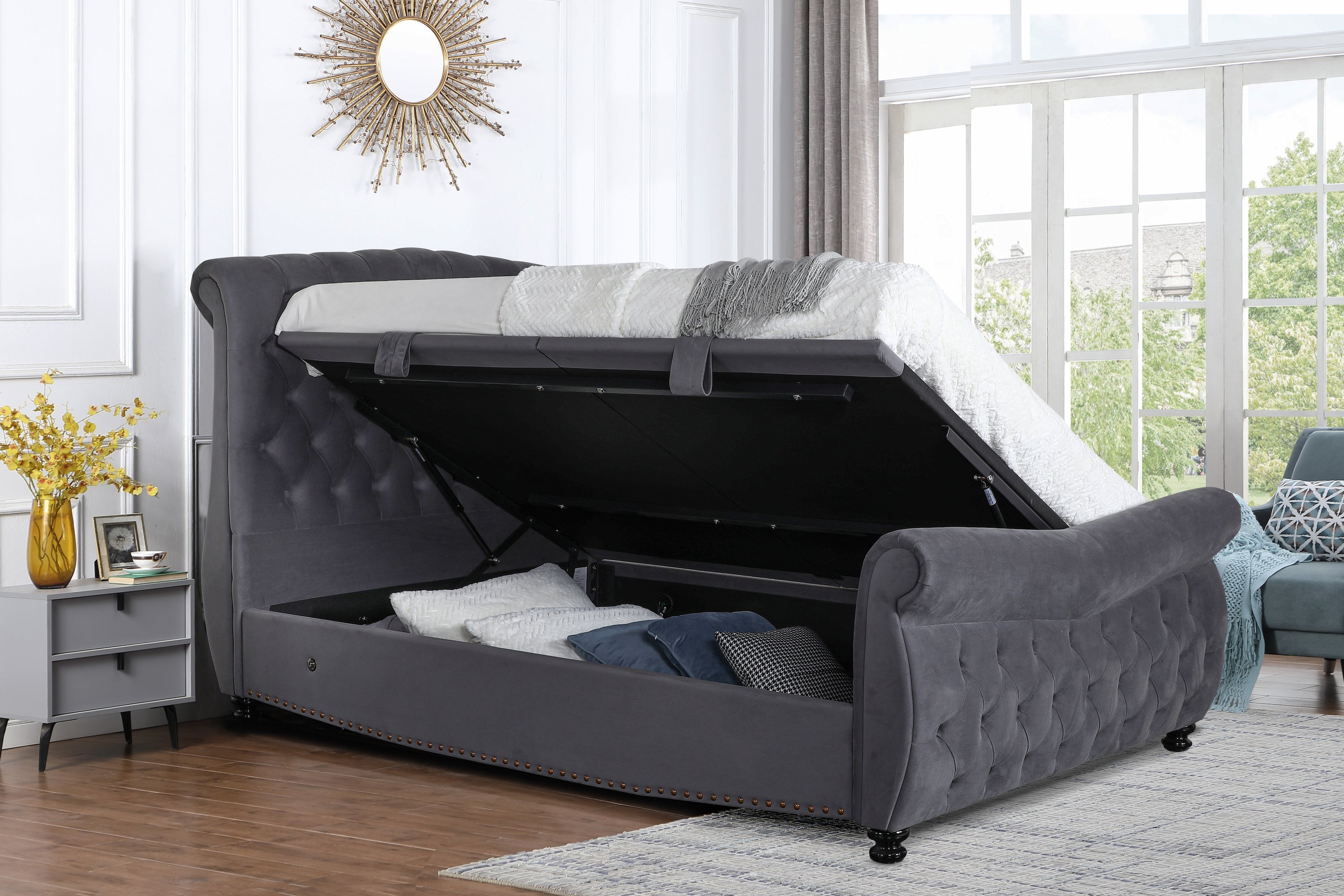 Belgravia Side Opening Ottoman Bed Frame