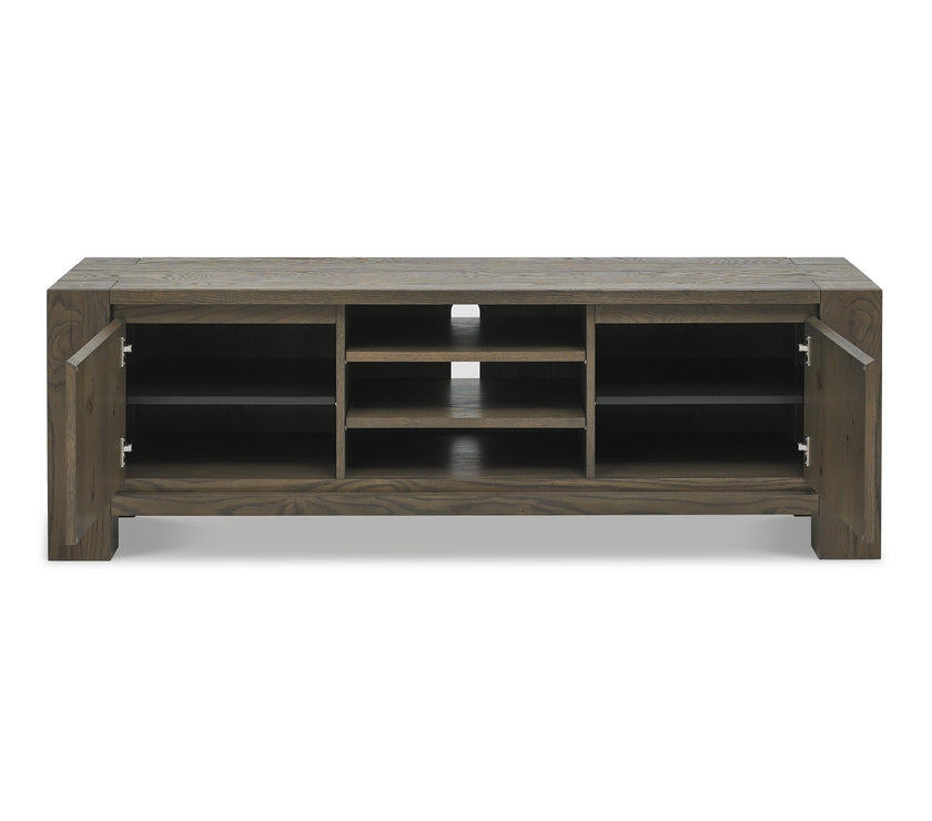 Landon Fumed Oak Entertainment Unit