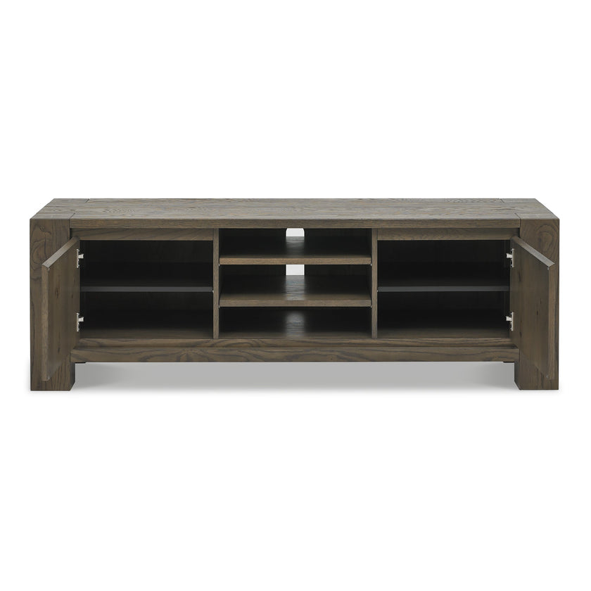 Landon Fumed Oak Entertainment Unit