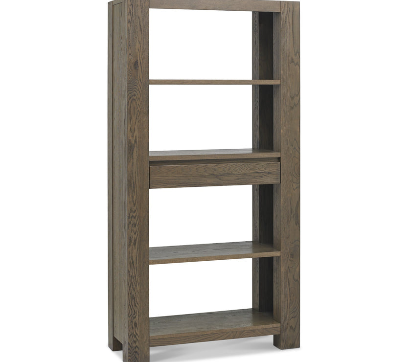 Landon Fumed Oak Open Display Unit