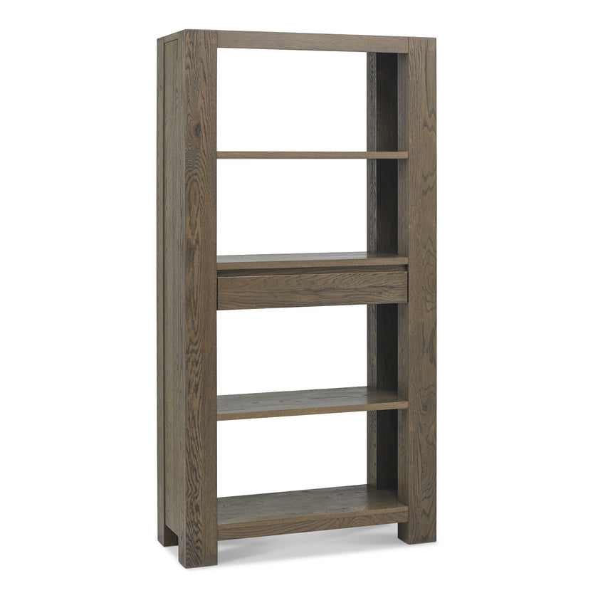 Landon Fumed Oak Open Display Unit