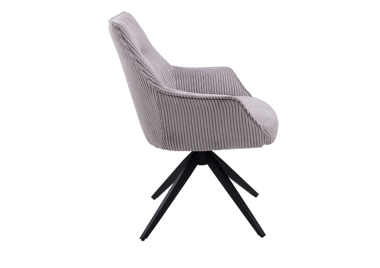 Bianca 360° Auto-Return Swivel Dining Chair