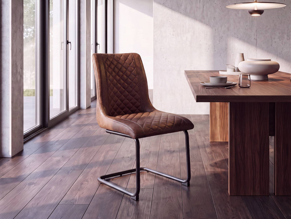 Set of 2 Boston Cantilever Dining Chairs