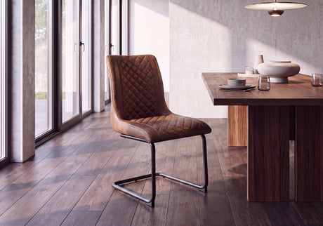 Set of 2 Boston Cantilever Dining Chairs