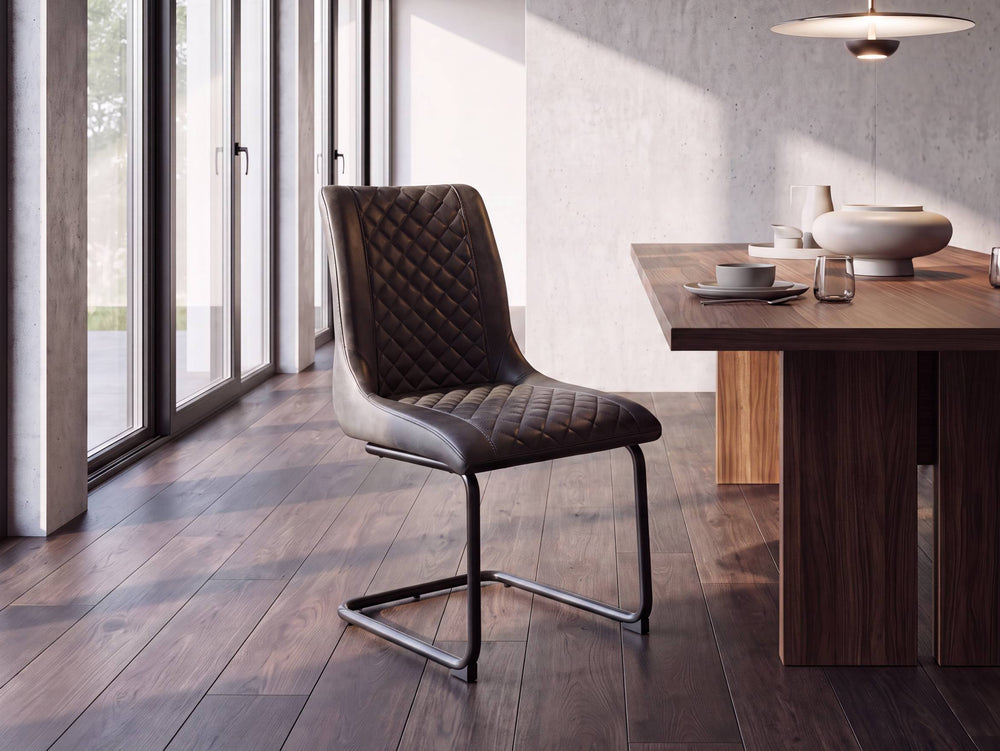 Set of 2 Boston Cantilever Dining Chairs