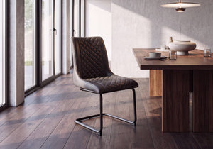 Set of 2 Boston Cantilever Dining Chairs