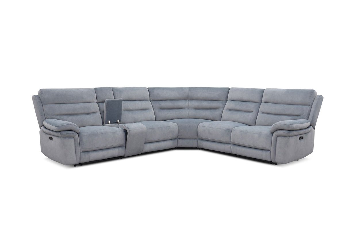 Brisbane 2 Corner 2 with Console Power Recliner and Power Headrests