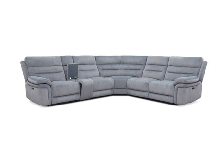 Brisbane 2 Corner 2 with Console Power Recliner and Power Headrests