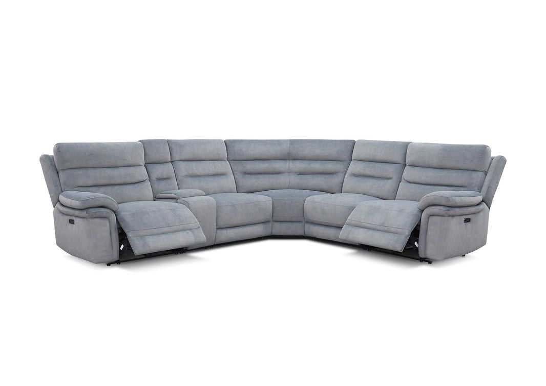 Brisbane 2 Corner 2 with Console Power Recliner and Power Headrests
