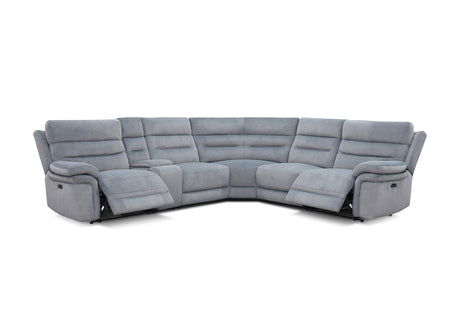 Brisbane 2 Corner 2 with Console Power Recliner and Power Headrests
