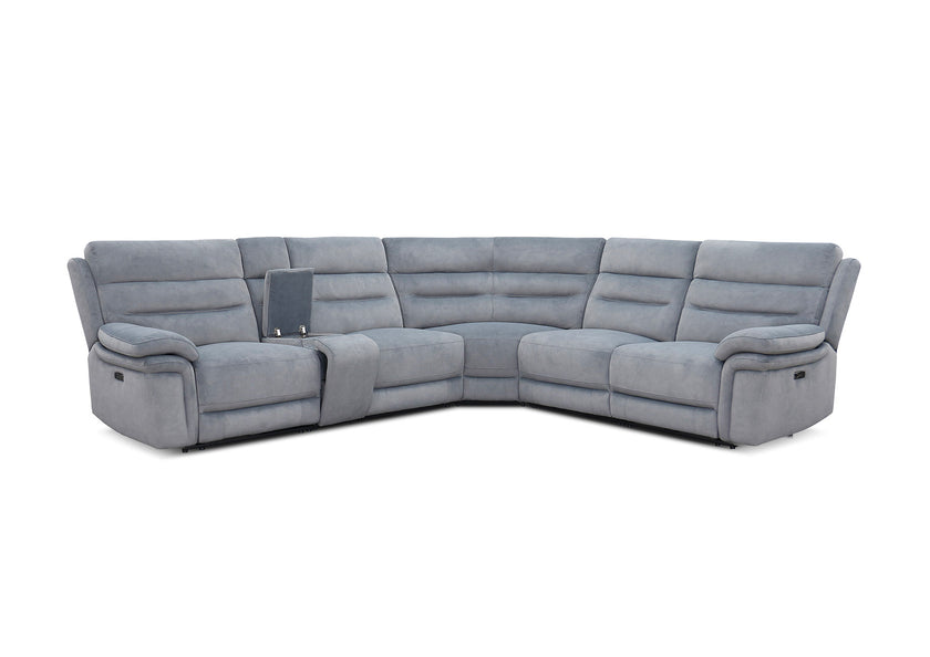 Brisbane 2 Corner 2 with Console Power Recliner and Power Headrests