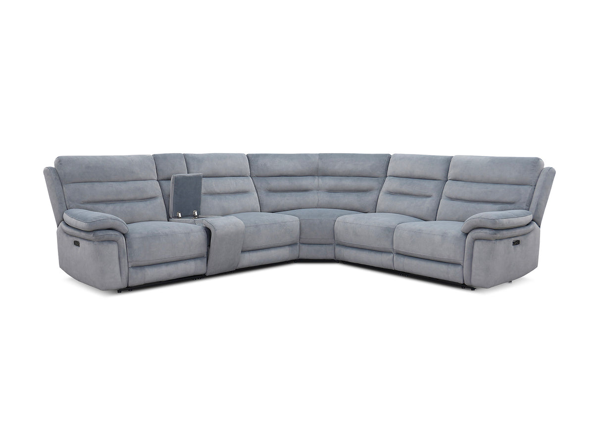Brisbane 2 Corner 2 with Console Power Recliner and Power Headrests