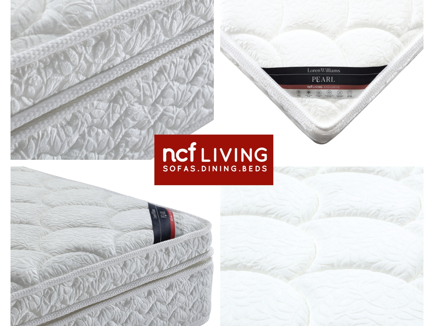 Images of the Pearl Pocket sprung Mattress