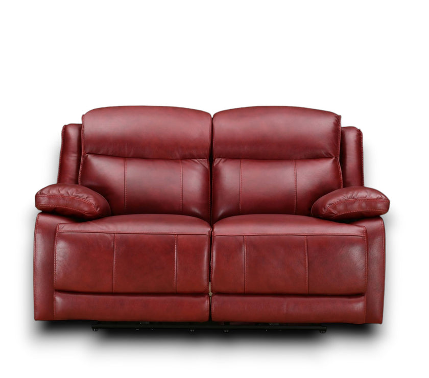 Montana 2 Seater Sofa with Power Recliner & Adjustable Headrest - Contemporary Comfort