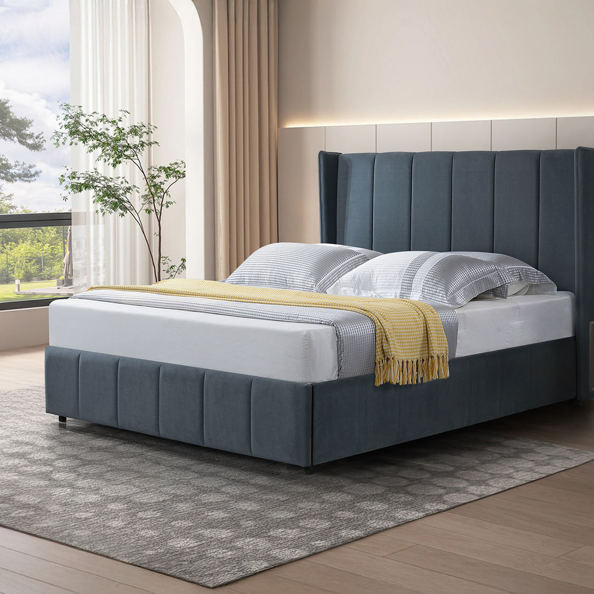 Chelsea Bed Frame with Storage Drawer – NCF Living