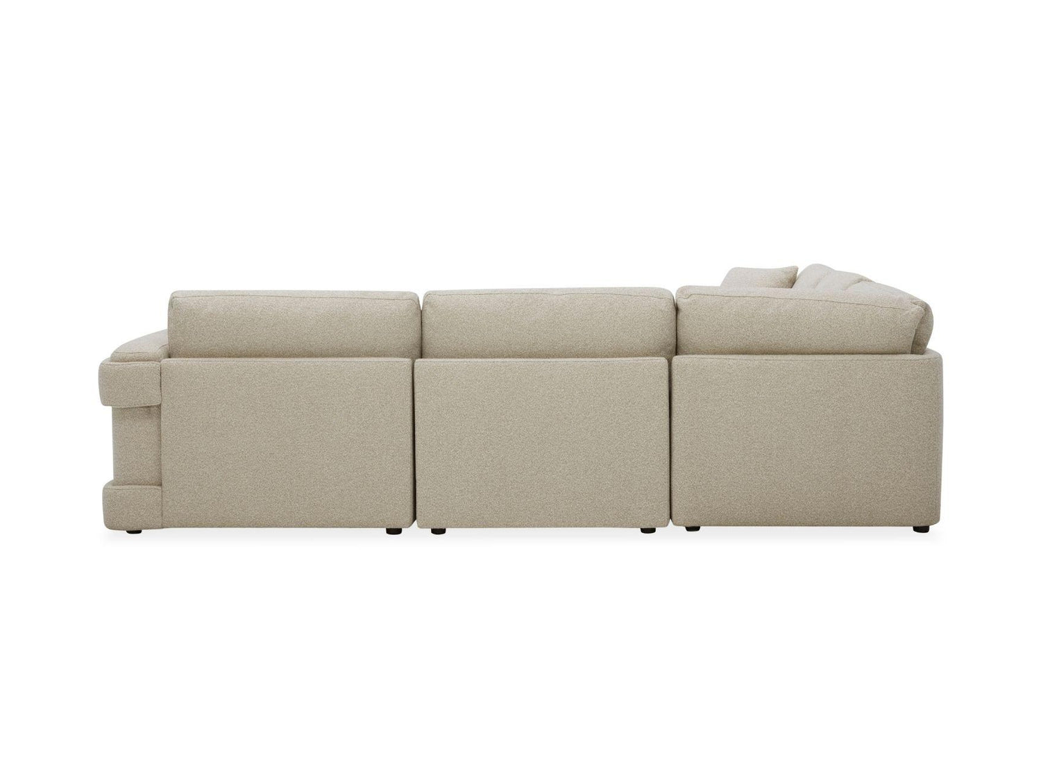 Cloud 2 Corner 2 Modular Static Sofa with Stool