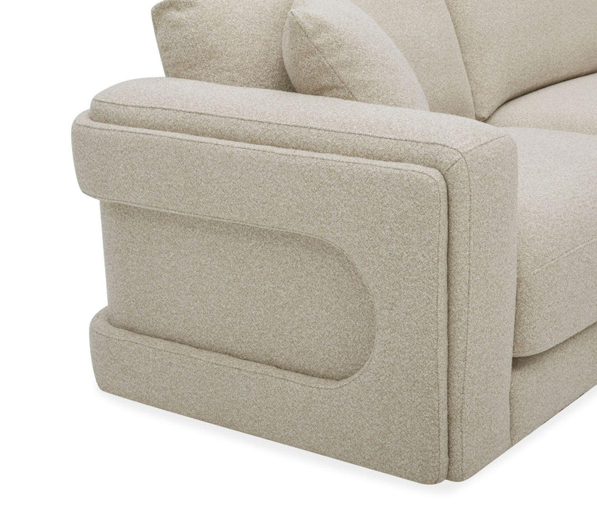 Cloud 2 Corner 2 Modular Static Sofa with Stool