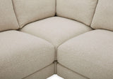 Cloud 2 Corner 2 Modular Static Sofa with Stool