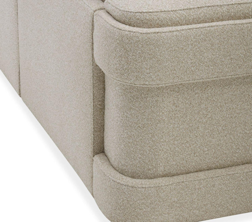 Cloud 2 Corner 2 Modular Static Sofa with Stool