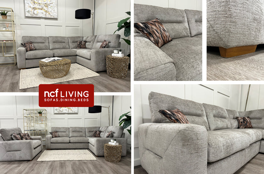 Collage of the Atherton corner sofa