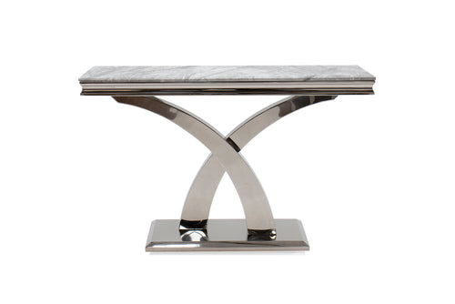 Front view of the Picasso Console Table