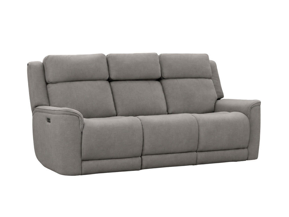 Paramount Luxe 3 Seater Power Headrest/Recliner Sofa with Dropdown Table