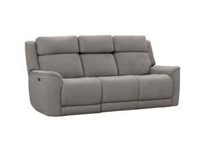 Paramount Luxe 3 Seater Power Headrest/Recliner Sofa with Dropdown Table