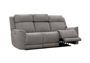 Paramount Luxe 3 Seater Power Headrest/Recliner Sofa with Dropdown Table