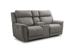 Paramount Luxe 2 Seater Power Headrest/Recliner Sofa with Console