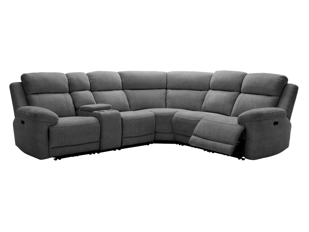 Chloe 2 Corner 2 Power Recliner Sofa with Console