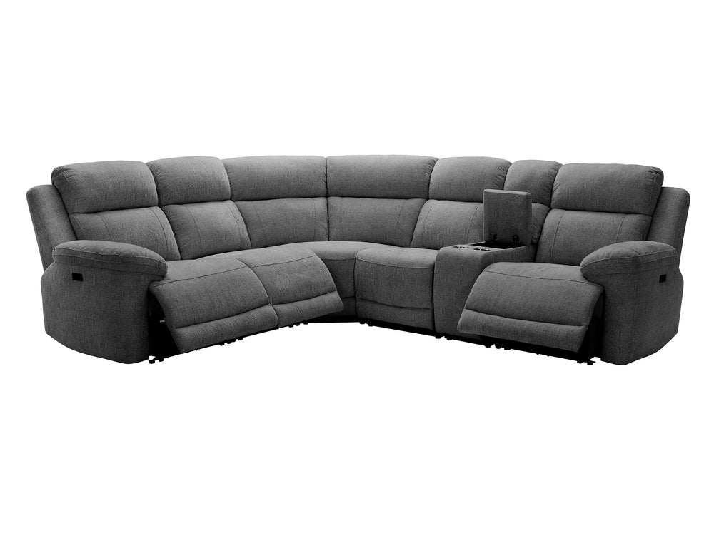 Chloe 2 Corner 2 Power Recliner Sofa with Console