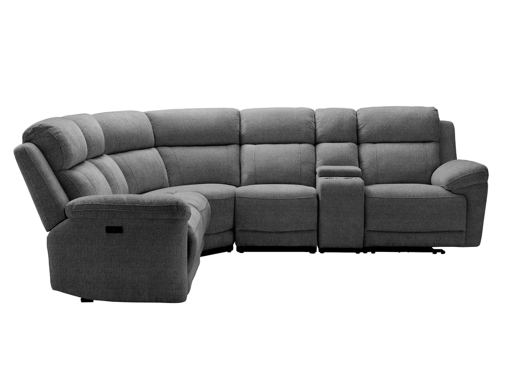 Chloe 2 Corner 2 Power Recliner Sofa with Console