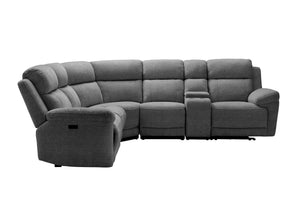 Chloe 2 Corner 2 Power Recliner Sofa with Console