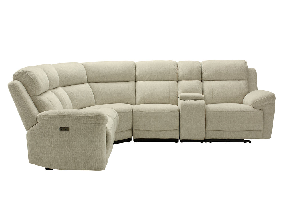 Chloe 2 Corner 2 Power Recliner Sofa with Console