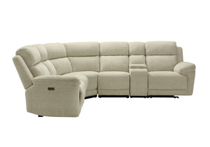 Chloe 2 Corner 2 Power Recliner Sofa with Console