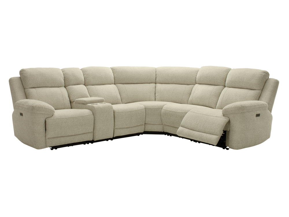 Chloe 2 Corner 2 Power Recliner Sofa with Console