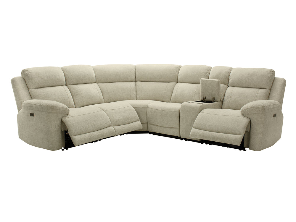 Chloe 2 Corner 2 Power Recliner Sofa with Console