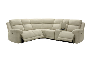Chloe 2 Corner 2 Power Recliner Sofa with Console
