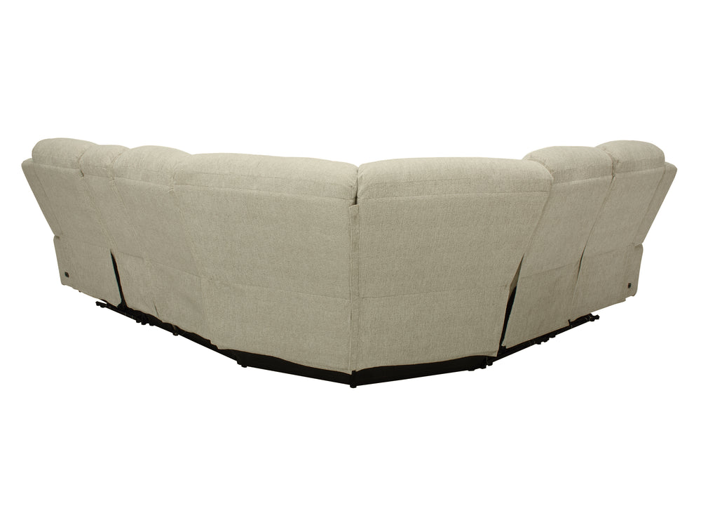 Chloe 2 Corner 2 Power Recliner Sofa with Console