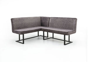 Ebony Dining Set with Bench and Ceramic Table