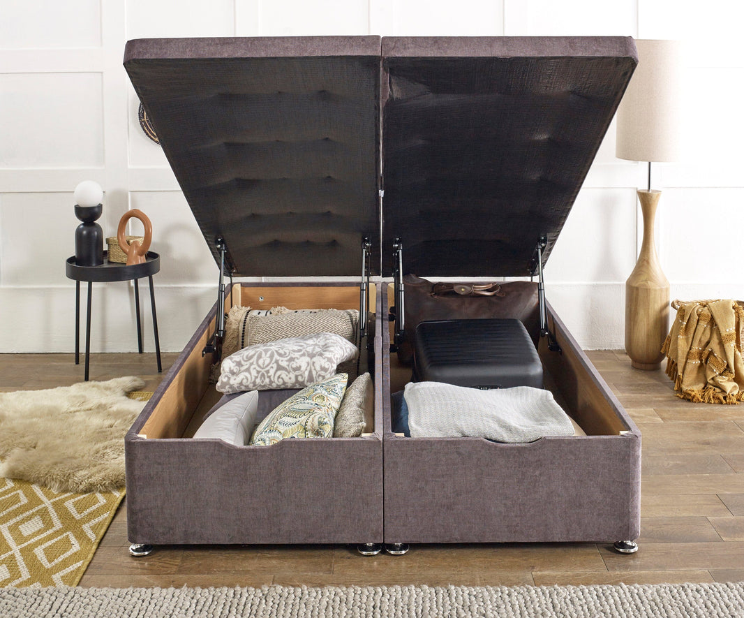 William Night End Lift Ottoman Storage Divan Bed Base