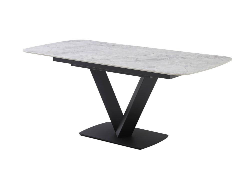 Eden Extending Dining Table and 4 Dining Chairs