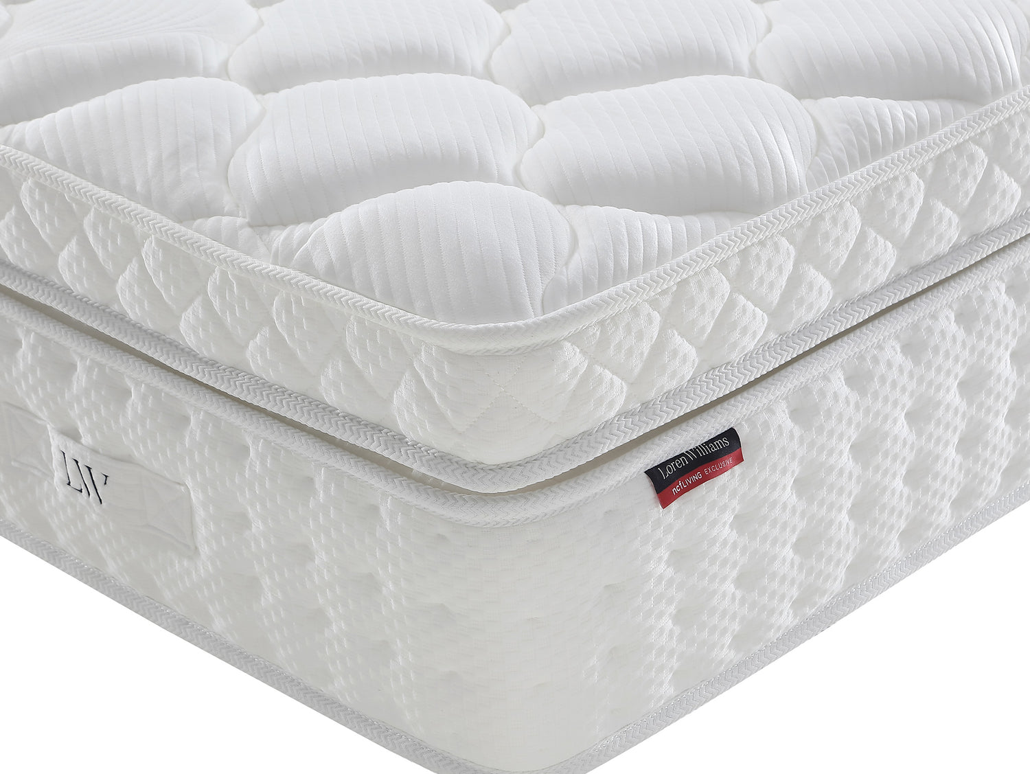 Angled image of the Emerald 4500 Mattress