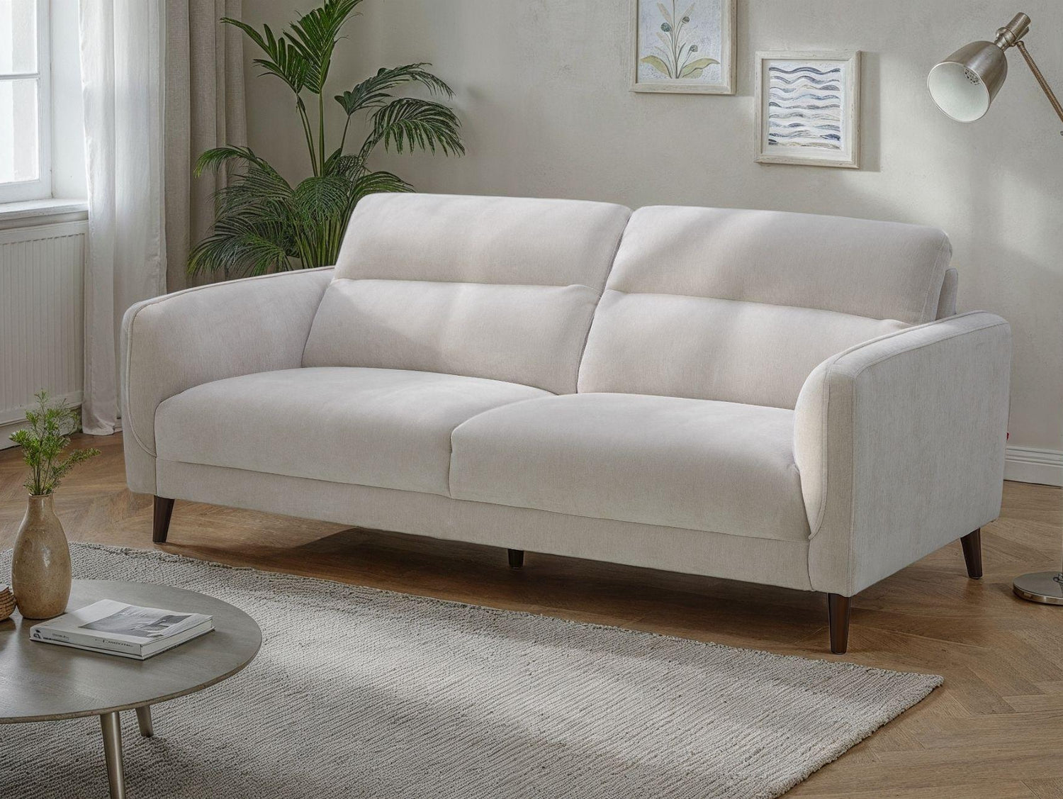 Emilia 3-Seater Static Sofa
