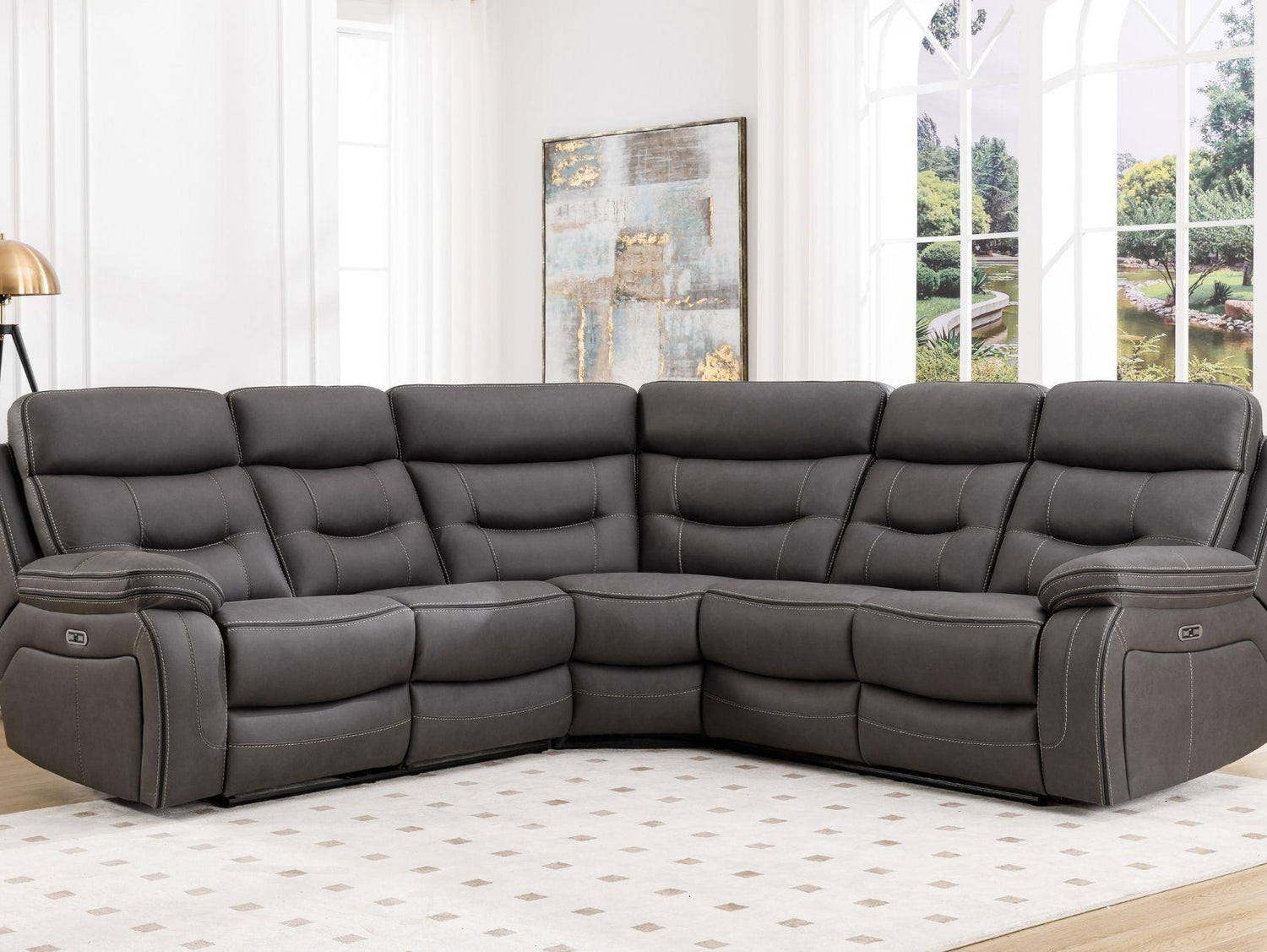 Endurance Power Recliner 2 Corner 2 Modular