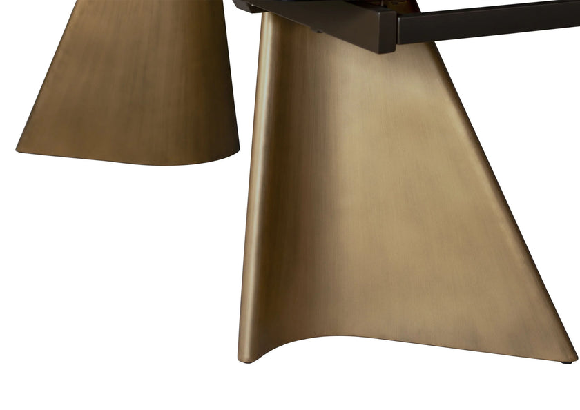 Enzo Natural Ceramic Extending Dining Table