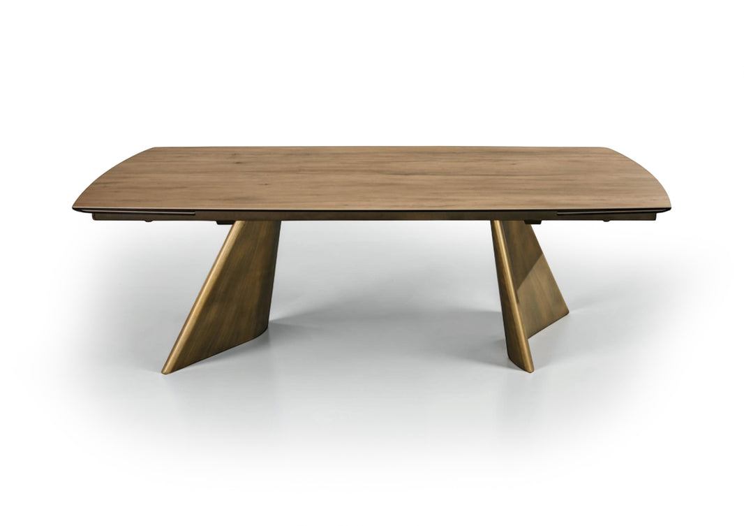Enzo Natural Ceramic Extending Dining Table