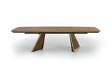 Enzo Natural Ceramic Extending Dining Table