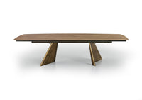 Enzo Natural Ceramic Extending Dining Table